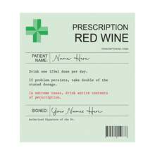 1 pezzo/3 pezzi/5 pezzi Etichetta adesiva personalizzata per bottiglia di vino con ricetta - Adesivi in vinile personalizzati per bottiglie di vino rosso, bianco e rosé, regalo divertente e originale per compleanni, anniversari, matrimoni, Natale e decorazioni per feste