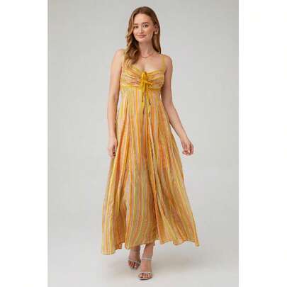chinese dress ladies Free People Golden Hour Maxi Egyptian Palm Combo MD (Women's 8-10) at  Amazon Women's Clothing store main image 0