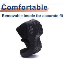 女士空气垫舒适减震针织系带休闲舞鞋，运动休闲，适合女士步行一脚蹬鞋