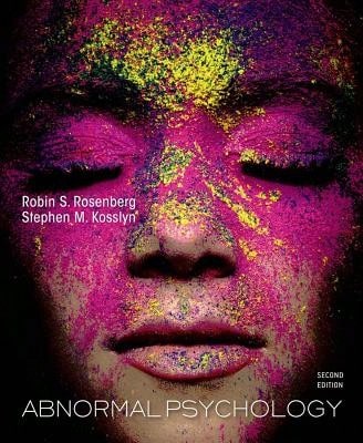 Psicología Anormal (Tapa dura) de Robin Rosenberg, Stephen Kosslyn (Usado)
