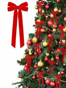 Christmas Decorative Bows, Christmas Decorations, Outdoor Garden Decor, Theme Party Supplies Winter Room Decor