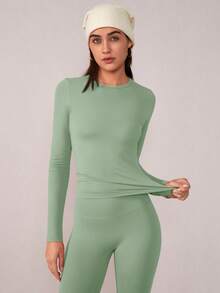 NcmRyu 1 Set Women's Fashion Running, Cycling, Dance, Pilates, Fitness Exercise Outfit, Christmas Outfit