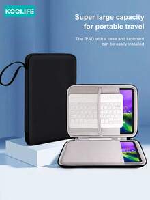 1 pieza Bolso de bolsillo interior minimalista y de moda Koolife, bolso de oficina y viaje, estuche portátil para tableta de 11 pulgadas, adecuado para Xiaomi Pad, iPad