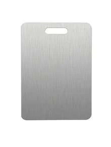 1pc Stainless Steel Cutting Board, Multifunctional & Practical, Minimalist Design