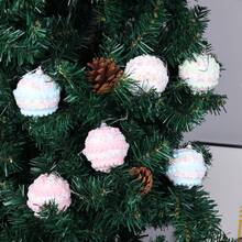 16pcs Premium Holiday Decorative Balls, 2.36 Inch Handcrafted Ornament Balls, Upgraded Craftsmanship, Macaron Colors Suitable For Christmas, Wedding, Party, Home Decor, Christmas Tree Decor, Provides Lovely Holiday Ambiance, High-End Holiday Gift For Family And Friends Christmas Decorations Room Decor Winter