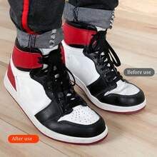 Best Seller Sports Shoe Toe Protector, Tennis Shoe Crease Protector, Patented Curved Design, Unisex, Black And White Available, Dorm Shoe Crease Preventer, Must-Have For Back To School To Extend Shoe Lifespan,Shoe,Spring Summer Picks,Brides Maid Gifts,Room,Bedroom Decor,Beach,Travel,For Men,For Women,Vacation - Multicolor - View 7