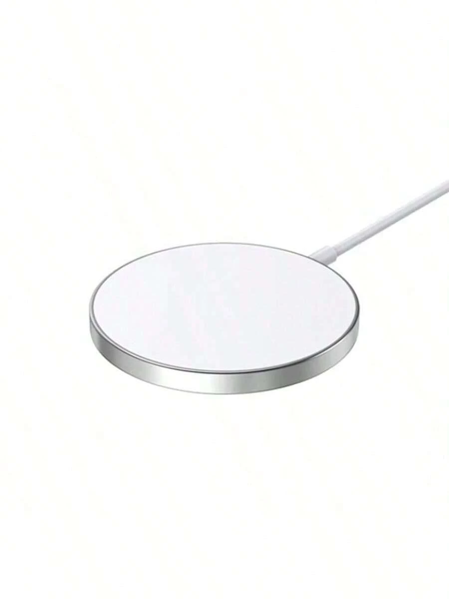 REMAX RP-W58 Wireless Charger: Superior Temperature Control Without Damaging Your Device, Top-Of-The-Line Magnetic Fast Charging, Compact And Lightweight For Easy Portability (White) - White - View 1