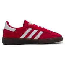 Adidas Originals 休闲鞋 手球专用 轻便减震透气跑步运动通勤回弹休闲鞋 FV1227，男女通用 - 紅/白 - 查看 2