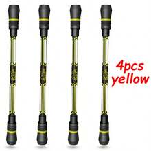 4pcs 0.5mm Black Signature Rolling Finger Rotating Pen Creative Finger Spinning Pen Daily Office Writing Pen Replaceable Refill Stress Relief Pen - Multicolor - View 12