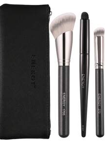 ENERGY 锥形遮瑕刷 眼下迷你歌舞伎化妆刷、粉底刷、遮瑕刷、腮红刷、轮廓刷、修容刷、散粉刷、粉底刷、腮红刷