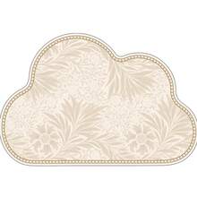 1/3件套浴室防滑吸水垫，花卉图案硅藻土垫，浴室套装，U型马桶垫和洗手池脚垫，2.5毫米厚，浴室厨房装饰，圣诞装饰，厨房地毯 - 米色 - 查看 13