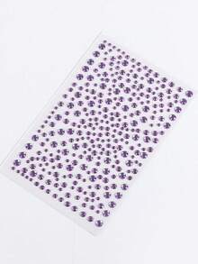 1 件 325 金闪闪宝石贴纸，闪闪发光的钻石眼妆贴纸，美容产品，面部装饰适合派对、表演、舞会角色扮演、美甲和 DIY 工艺品 - 彩色 - 查看 11