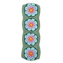 Handmade Crochet  Granny Square Car Steering Wheel Covers Universal 14-15 Inch For Women And Men