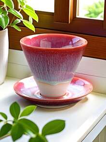 1 pièce Tasse en céramique créative avec glaçure craquelée, tasse à latte en céramique vintage, convient pour tasse à café à la maison, tasse à eau de table de salle à manger, tasse à café de bureau pour hommes et femmes, cadeau (couleur de glaçure craquelée aléatoire, n'achetez pas si cela vous dérange)