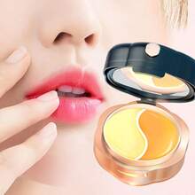 HINSOCHA Máscara Labial de Día y Noche: Dos Colores (Cereza Roja y Zanahoria) para Cuidado Intensivo - 1 Máscara Labial Cereza Roja - Ver 4