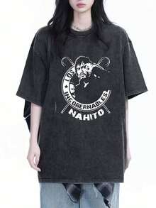 Women T-Shirts - 黑色 - 查看 1