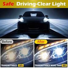 Car Headlight Repair And Polishing Kit, Headlight Scratch Remover, Repair Paste, Oxidation Remover, Headlight Polishing Wax