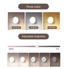 1 Stück Mini Fernbedienung Nachtlicht für Kinderzimmer, tragbare LED wiederaufladbare Nachttischlampe, 3 einstellbare Farben, geeignet für Kinderzimmer, Flur, Schlafzimmer, Badezimmer, Wohnzimmer, Kleiderschrank, einfache Installation, USB wiederaufladbar für Kinder und Erwachsene, Stillen, Schlafhilfe, batteriebetriebenes weiches Nachtlicht, dimmbare warme Nachttischlampe, sanfte Augenpflege