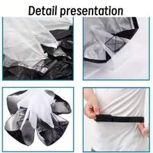 1 Stück Widerstandsfallschirm, multifunktionales Geschwindigkeitstrainingsgerät für Fitness, geeignet für alle Altersgruppen, strapazierfähiges Polyestermaterial, verbessert Rumpfkraft und Beweglichkeit