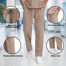 Uniformes Quirurgicos Filipina Hombre Pijama Quirurgica - Albaricoque - Ver 4