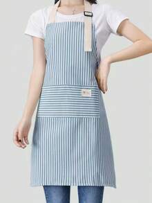 1pc Multipurpose Unisex Apron With Pockets, Suitable For Cooking In The Kitchen, Great For Men And Women, Ideal For Home Chefs, Butchers, BBQ Enthusiasts And Restaurants, Available In Black Or Grey - Multicolor - View 10