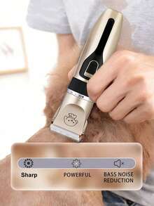 Máy tỉa lông chó sạc USB, Bộ dụng cụ chải lông chó không dây, Tông đơ cắt lông mèo, Dụng cụ chải lông thú cưng - Nhiều màu - Xem 5