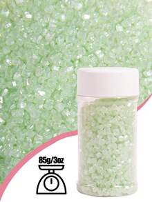 85g/3oz Color Sprinkles, Edible Sanding Sugar Crystals For Cake Decorating, Extra Fine Candy Sprinkles For Baking, Cupcake Topping Ice Cream Donut Decoration, Wedding Party Christmas Supplies - Multicolor - View 20