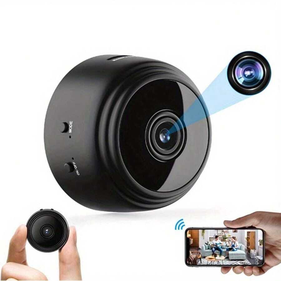 1pc A9 Smart Home Security Camera Wireless Indoor Camera With Remote