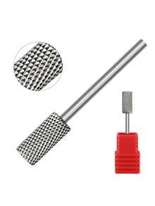 美甲钨钢抛光头指甲钻头替换件指甲抛光头抛光头修脚美甲工具适用于指甲凝胶指甲油