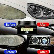 Headlight Restoration Kit - Renew Yellow Hues, Scratch & Blur Repair, Restore Brightness To Both Front & Rear Headlights, Easy Application, ABS Resin, Vehicle Lighting Upgrade | Smooth Finish | Restoration Efficiency, Car Light Restoration
