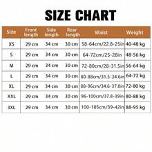 Waist Tightener Stretch Knitted Double Layer Warm Compression Straps Recommended To Be Hand Washed Suitable For Comfortable Abdominal Support In Autumn And Winter - Black - View 2