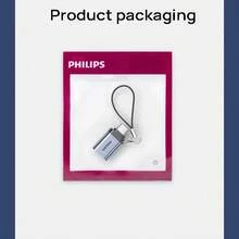 PHILIPS SWR3001A/93-10G Adapter Type-C Data Cable TPC To USB 3.0 For Android Phones, Type-C Tablets, And USB Drives (Space Gray) - Space Gray - View 5