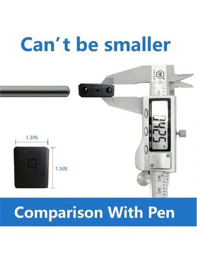 Small WiFi Camera Hidden Spy Security Cameras,Mini Nanny Cam Slimme Home, Pet Dog Baby Indoor Outdoor 1080P Remote Portable, Phone APP Room view 3