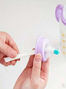 2 pièces Set de brosses de nettoyage polyvalentes pour la cuisine, brosse spirale manuelle pour bouteilles et tasses, brosse de nettoyage à long manche pour les bouteilles, tasses à lait, sucettes, couvercles de tasses isothermes, évier domestique, sans électricité requise