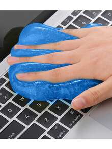 1 قطعة/مجموعة جل تنظيف السيارة، منظف غبار الداخلية للسيارة، سهل التنظيف للفتحات والمفاتيح وما إلى ذلك، ملحق تنظيف السيارة المثالي، هدية للرجال (ألوان عشوائية)