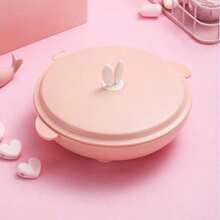 304 Stainless Steel Children's Dinner Plate Cartoon Grid Student Baby Tableware Rice Bowl Fast Food Plate - Multicolor - View 6