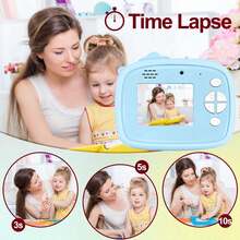 新款1080P高清儿童打印相机，可搭配多种款式打印相机，可DIY，适合各种节日礼物