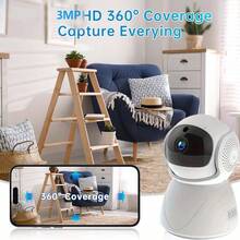 3MP 室内安全摄像头、WiFi 2.4GHz 5GHz 平移/倾斜、带移动应用程序的宠物摄像头、360° 无线摄像头，用于家庭安全，带运动检测、双向音频、警报、1080P WiFi 无线安全摄像头、2.4G WiFi 半球摄像机、婴儿监视器宠物摄像头，带视频播放功能、最大 256GB 安全摄像头 SD 卡、云/卡存储