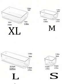 1/5/7/11/18PCS Drawer Cosmetic Organizer, Lipstick And Perfume Organizer, Dresser Skincare Organizer, Stackable Desktop Organizer, Multi-Functional Free Combination Display Organizer For Bathroom Mirror Cabinet Storage, Cosmetic Organizer