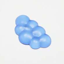 Transparent Cloud Shaped Wrist Rest Pad, Non-Slip Silicone Keyboard Mouse Pad, Creative Office Laptop Wrist Support