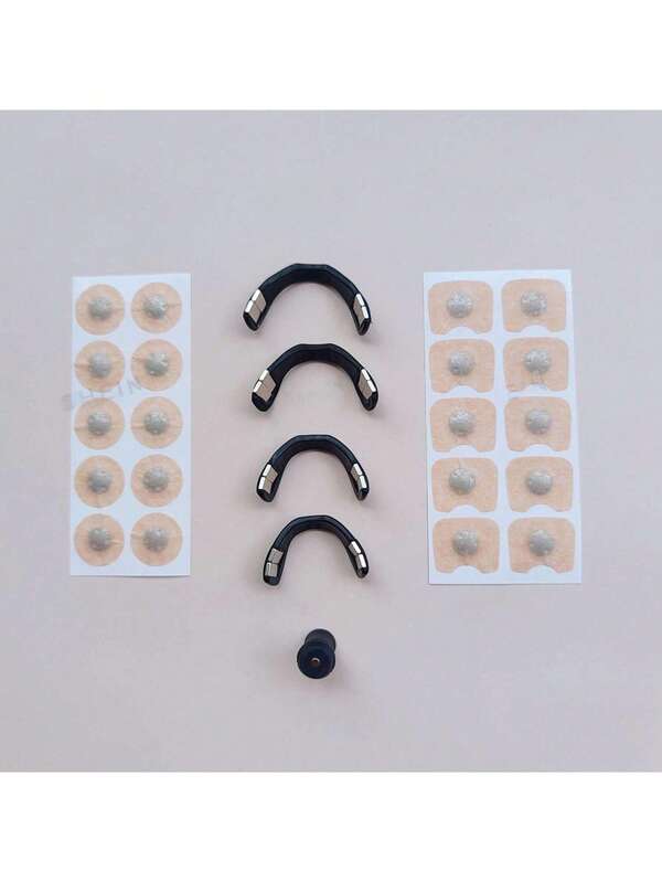 180/120/60/30/10 Tiras nasales magnéticas y dilatadores nasales magnéticos, diseñados para ayudar a dormir, expandir la nariz, reducir el ronquido, aumentar el flujo de aire y mejorar la calidad del sueño. Son libres de aceite, amigables con la piel y resistentes al sudor.