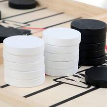 1pc Wooden Desktop Fast Paced Air Hockey & Slingshot Hockey Game, Family Party Table Game, Great For Christmas And Thanksgiving Gifts