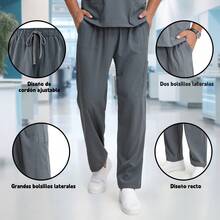 Uniformes Quirurgicos Filipina Hombre Pijama Quirurgica - Gris - Ver 4