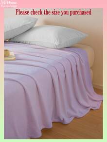 1pc Crystal Velvet Solid Color Flat Sheet, Bedding, Soft & Skin-Friendly, Multiple Colors Available, Simple & Fashionable Home Decor, Suitable For Men, Women, Dorm, Bedroom, Soft & Comfortable Bedding, Machine Washable, Simple & Casual Daily Use, Available In Twin, Full, Queen, King Sizes - Multicolor - View 22