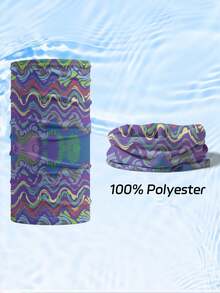 Airkeet Women Fashion Printing Multifunctional Magic Headscarf Neck Cover Fishing Outdoor Seamless Mask Skin Friendly Versatile Balaclava.