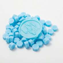 200 颗/包八角形封蜡珠，用于印章、手工制作卡片信封装饰、婚礼请柬、礼品包装、信封封口、派对请柬、剪贴簿、火漆封蜡珠 DIY - 多色 - 查看 26