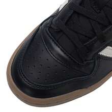 Adidas Originals FORUM LOW CL 男女休闲轻便运动鞋，JQ02 - 黑色/白色/樹脂黃 - 查看 8