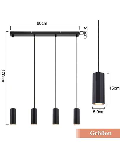 LED Lamp Modern d09a view 6