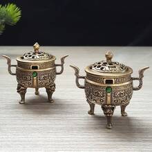 1个天元鼎香炉，东方美学 天元鼎香炉 | 冥想与禅宗 | 家居装饰 | 适合自用或送礼 | 多功能铜鼎 | 熏香/茶道/摆件 | 增强空间能量 | 限时特惠 | 风水调整 | 家居必备饰品 | 道教能量仪器 | 改善运气 | 高端收藏品 | 驱邪招财 | 冥想香炉 - 銅色 - 查看 4