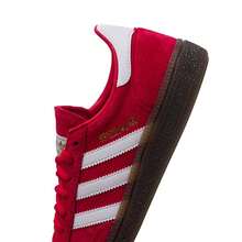 Adidas Originals 休闲鞋 手球专用 轻便减震透气跑步运动通勤回弹休闲鞋 FV1227，男女通用 - 紅/白 - 查看 7